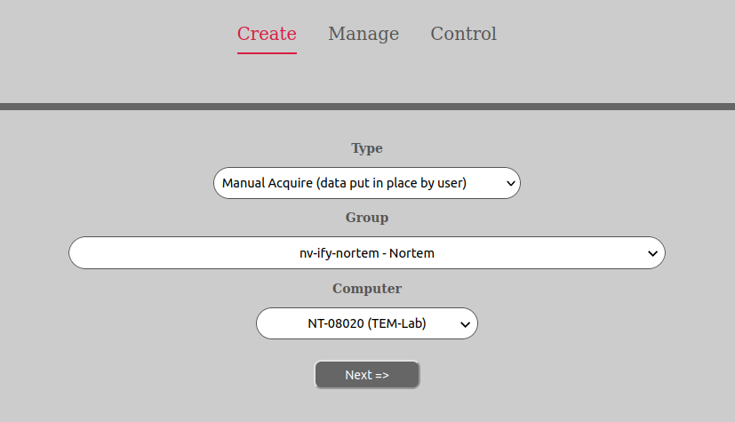 Create Dataset Manual