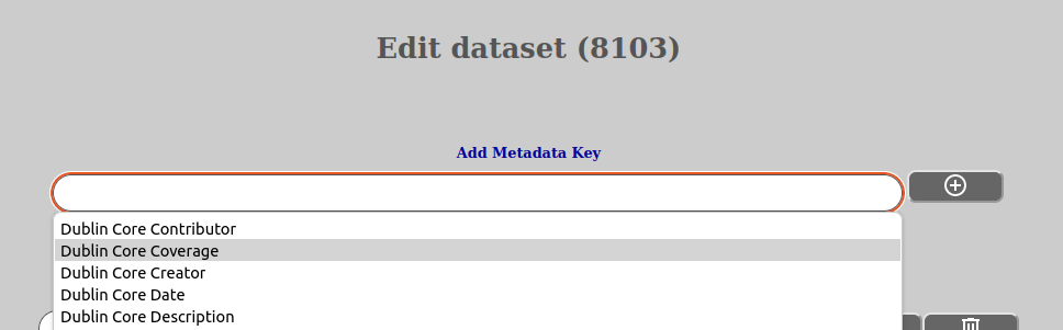 Metadata add key
