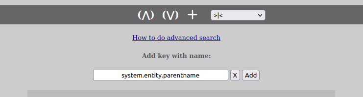 Add key->value