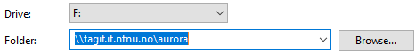 MapNetworkDrive dialog window